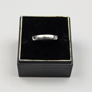 Vintage Sterling Silver Band Ring Sz5.5